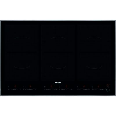 Miele KM6366 6 Zone PowerFlex Induction Hob in Black